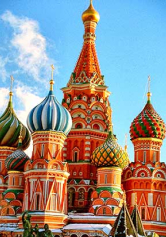 Saint Basil's Cathedral in Moscow