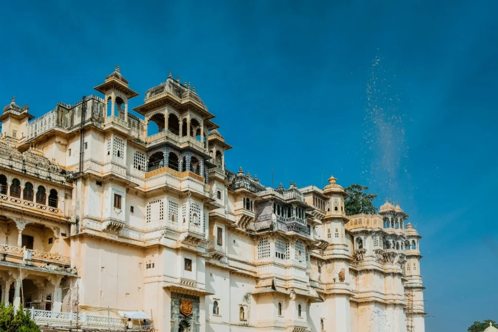 Facade of an Indian palace