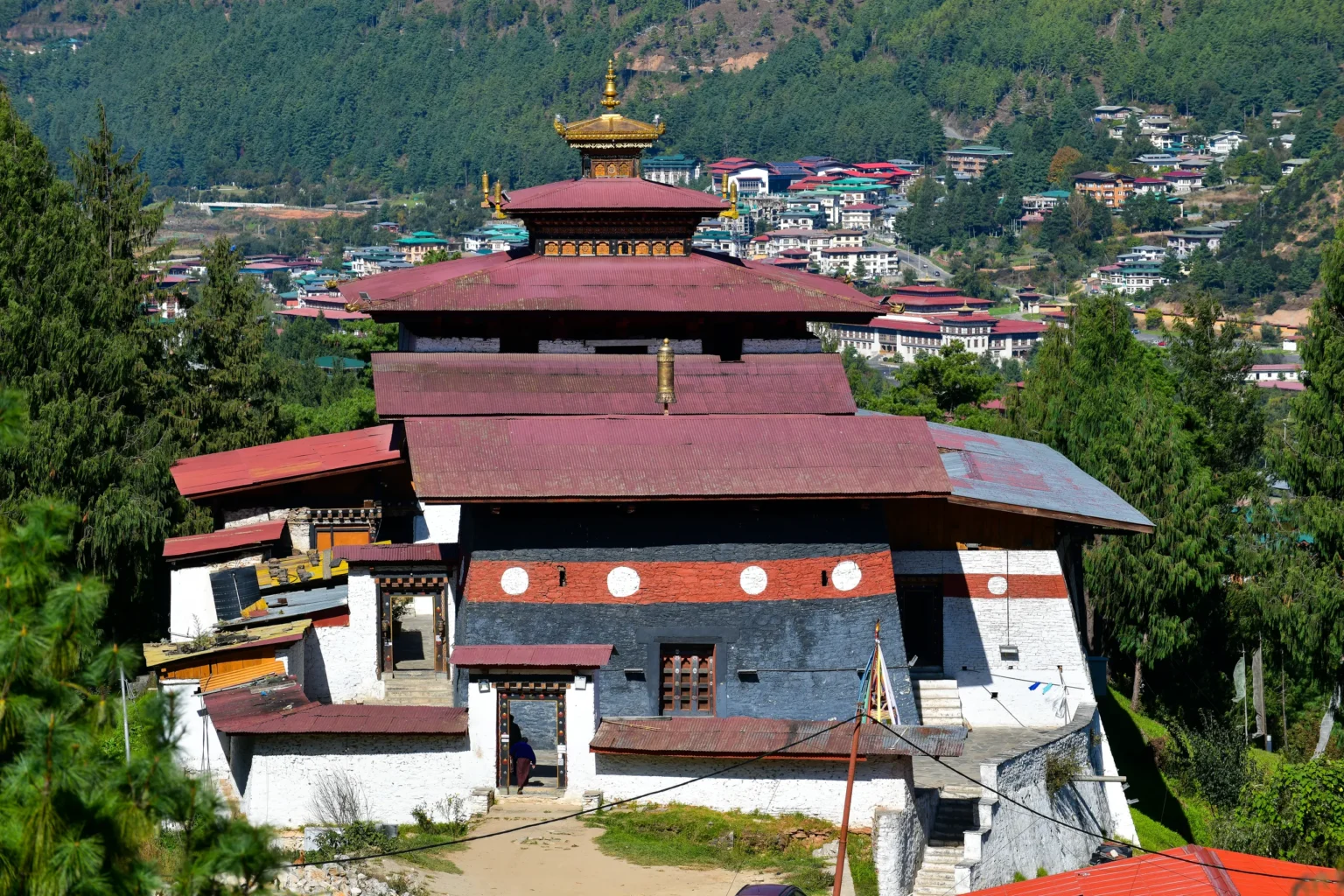 Changangkha Lhakhang above Thimphu