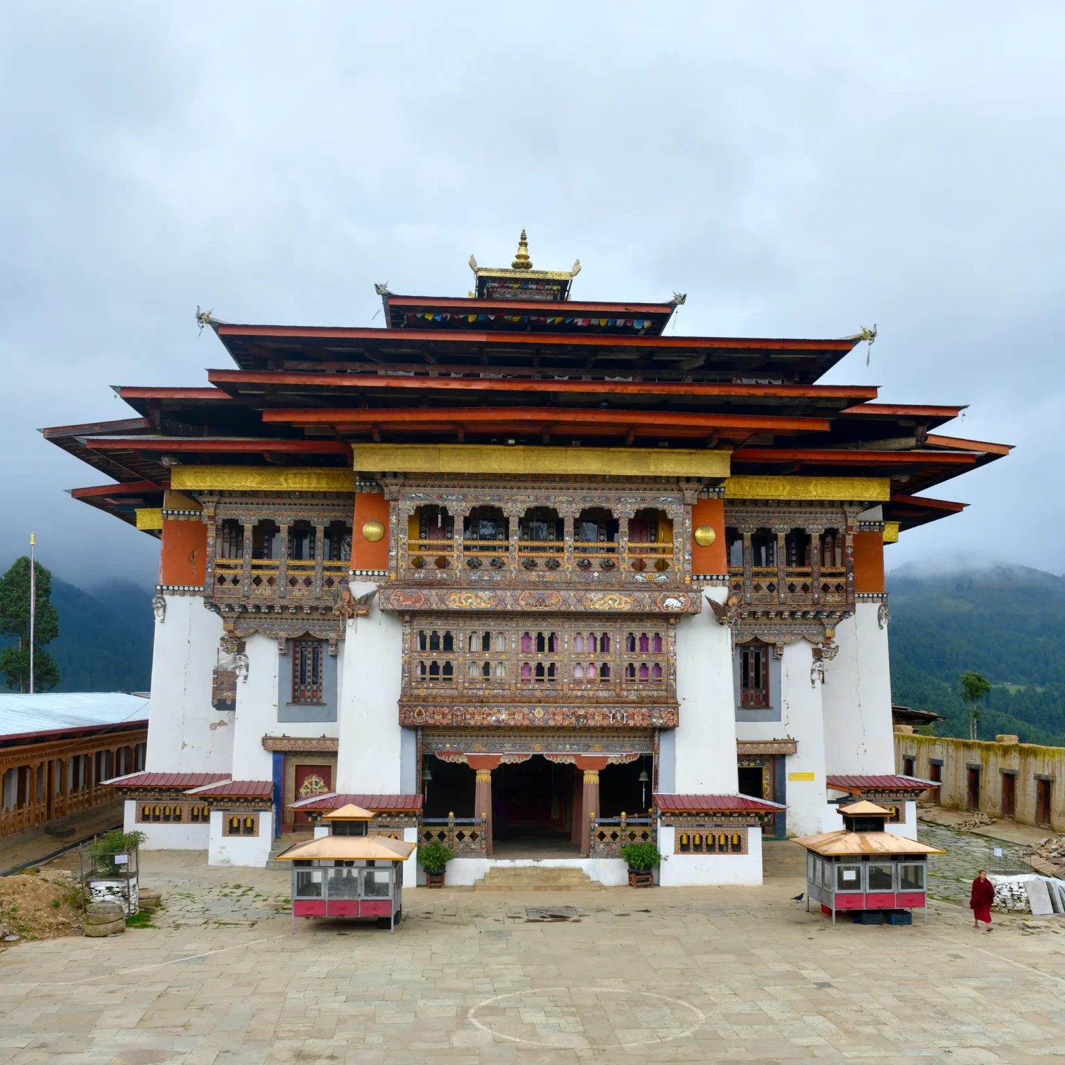 Gangtey Goemba overlooking the Phobjikha valley