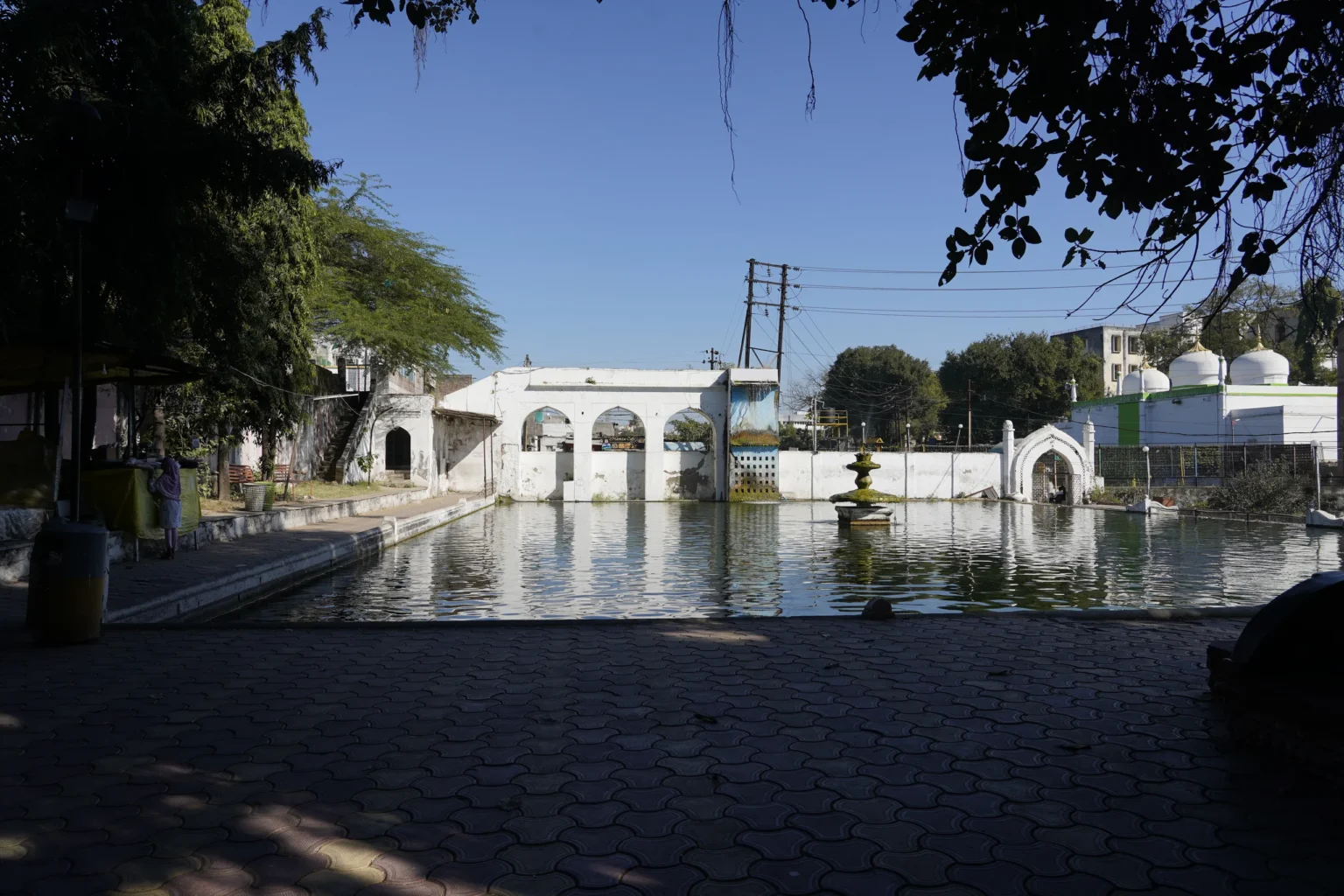 The water tank and fountain at Panchakki, Aurangabad