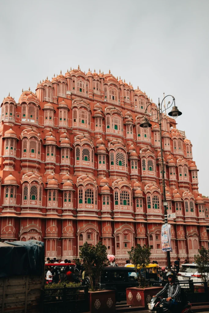 Hawa Mahal, the Palace of Winds, in Jaipur, Rajasthan