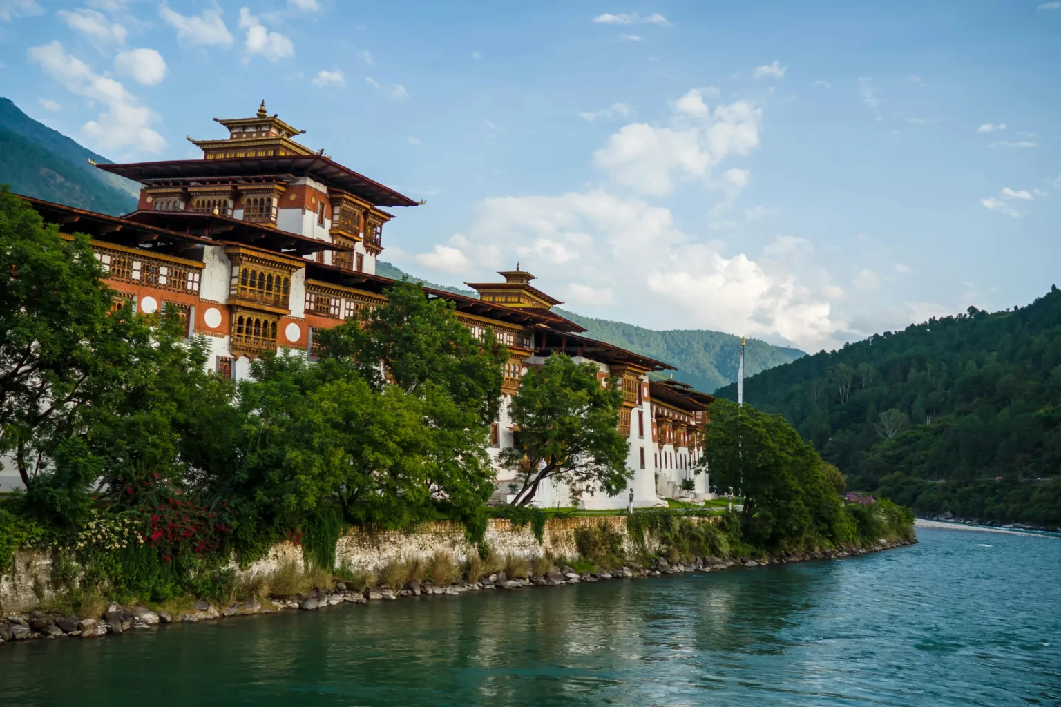 Punakha Dzong by the river