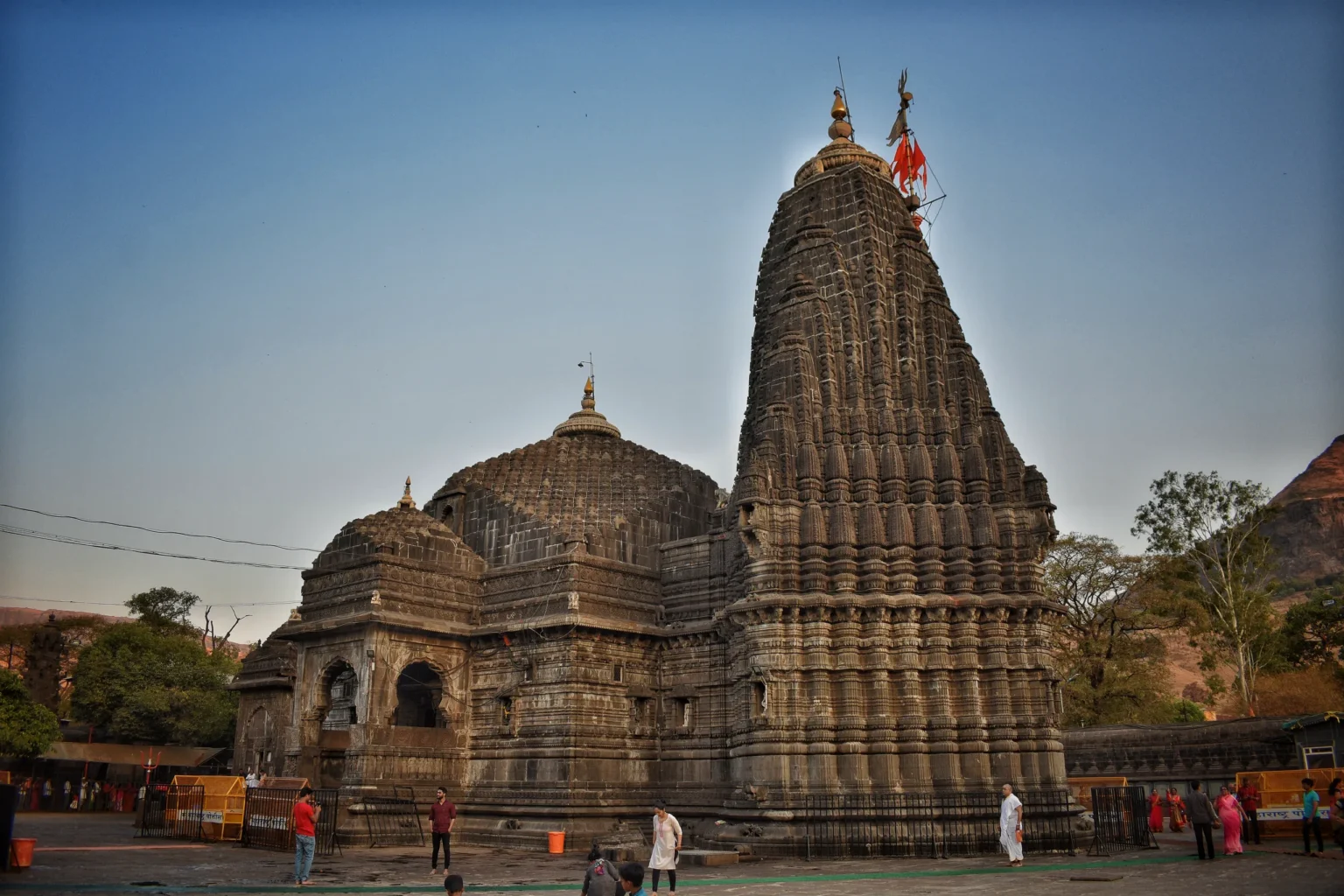 The Trimbakeshwar Jyotirlinga Temple near Nashik